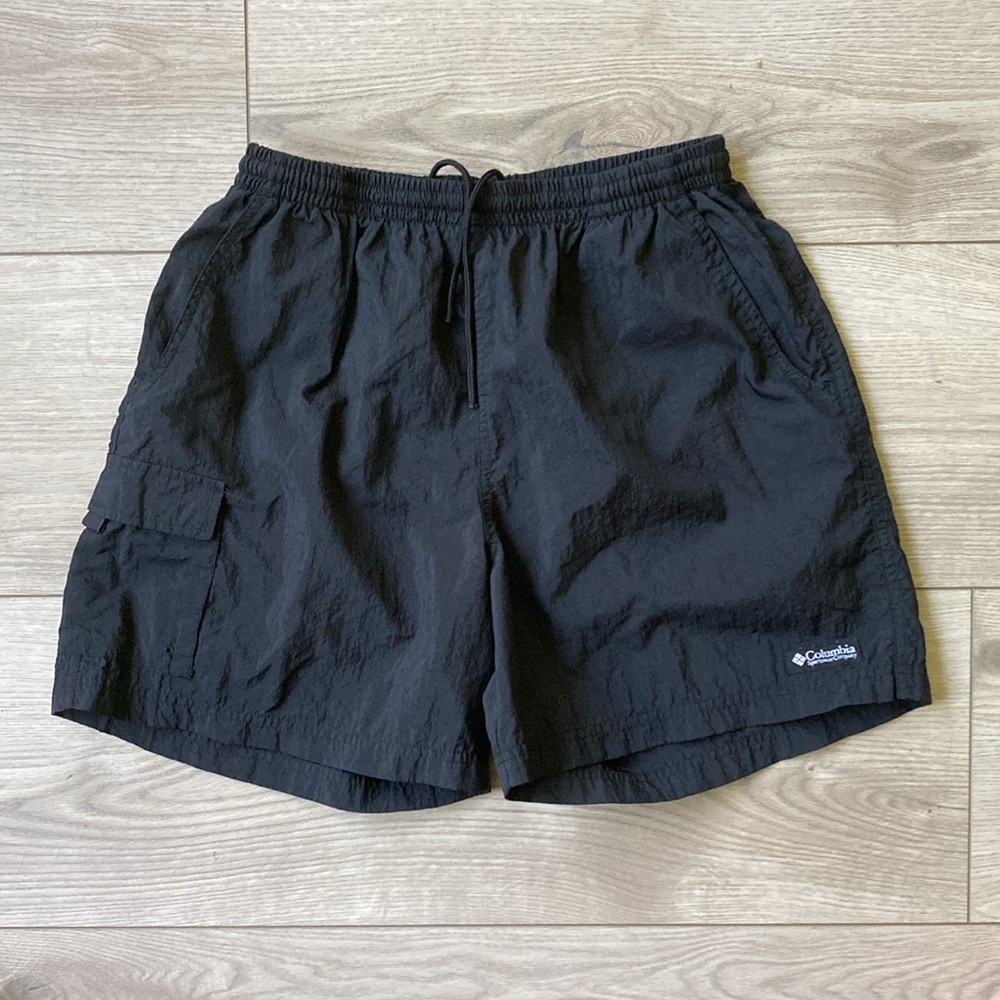Columbia Hiking Shorts Women’s Medium Black Track Travel Outdoor